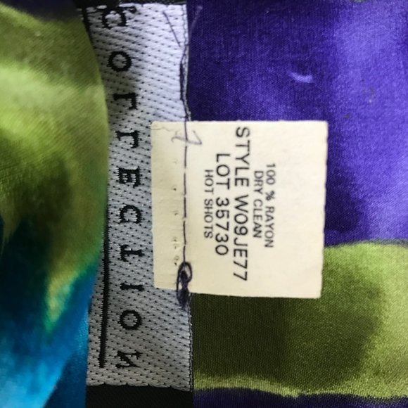 LAUREN ALEXANDRA 16W Bold Print Blouse/VINTAGE - Picture 5 of 5